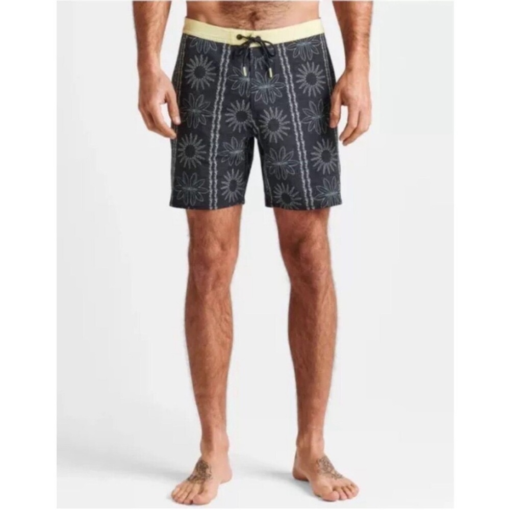 Roark Men’s “Chiller” Boardshort Board Shorts Trunks Tiare in Dark Navy - Picture 6 of 7